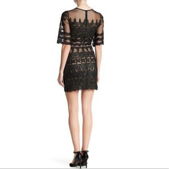 Nicole Miller | Lace mini dress style CH10047 - Picture 2 of 6